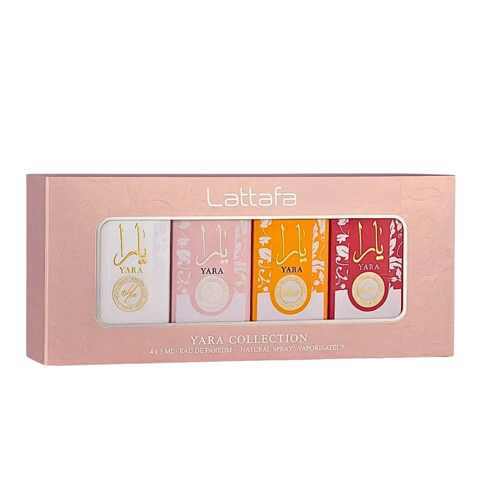 LATTAFA YARA COLLECTION L (YARA + YARA MOI + YARA TOUS + YARA CANDY) 4×5ML EDP