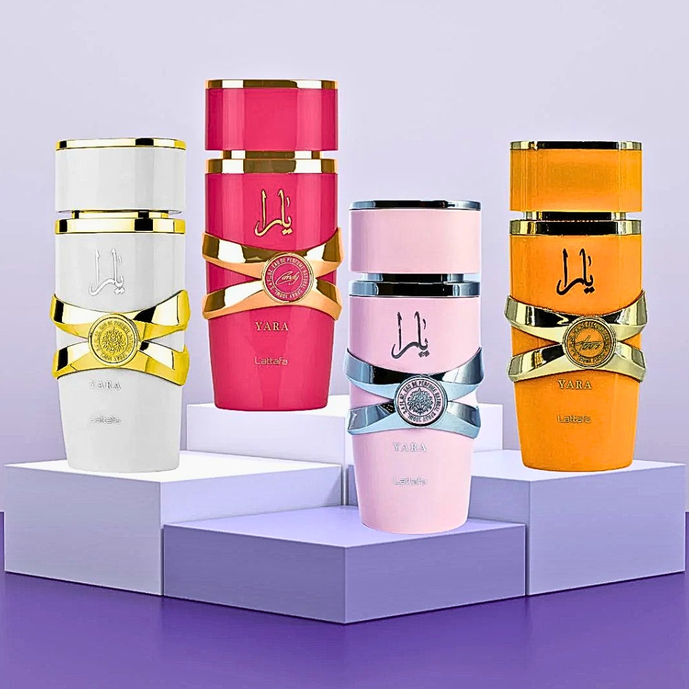 LATTAFA YARA COLLECTION L (YARA + YARA MOI + YARA TOUS + YARA CANDY) 4×5ML EDP
