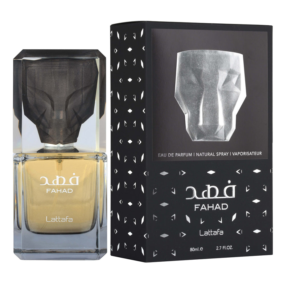 Lattafa Fahad Eau de Parfum 80ml bottle with box