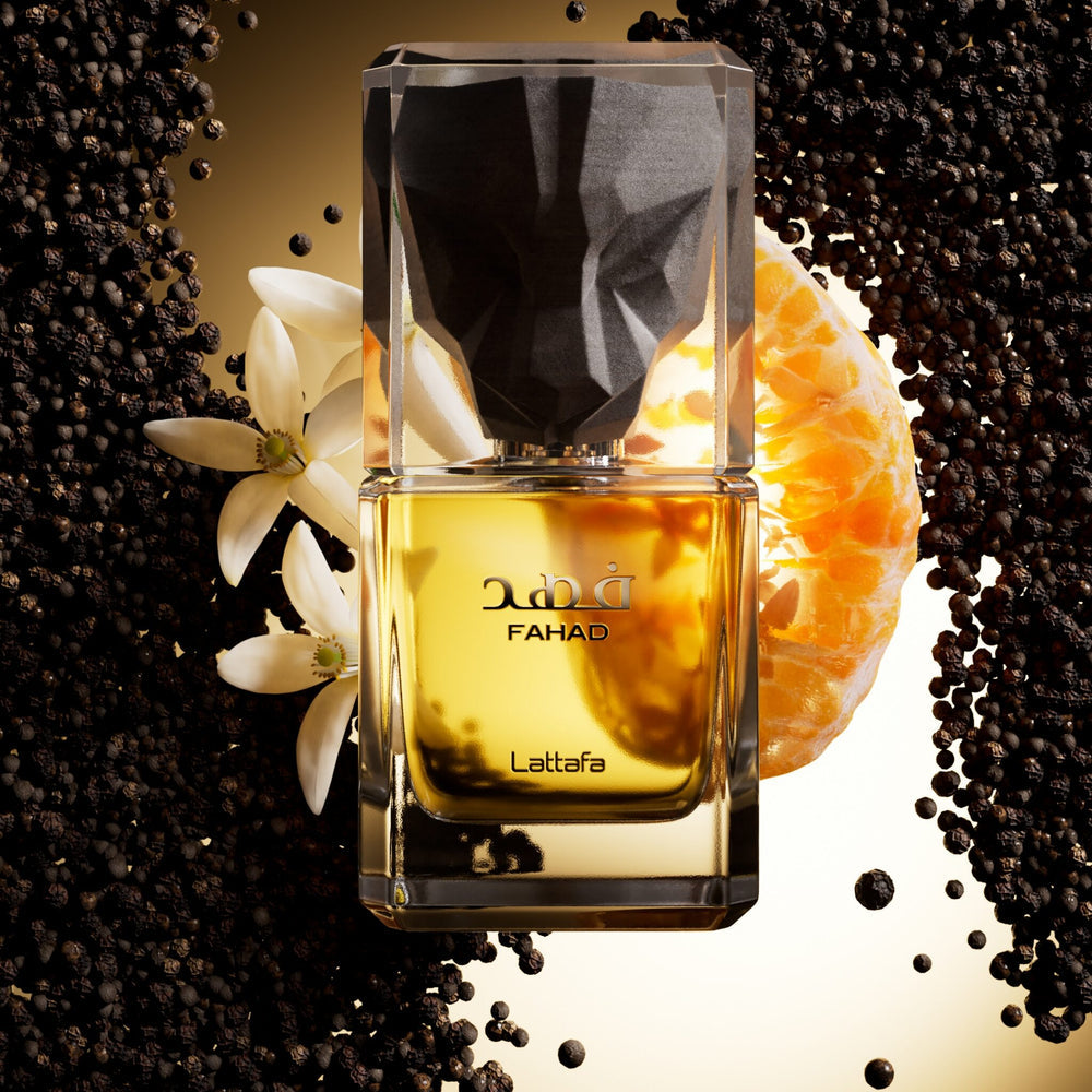 Lattafa Fahad Eau de Parfum with mandarin and pepper