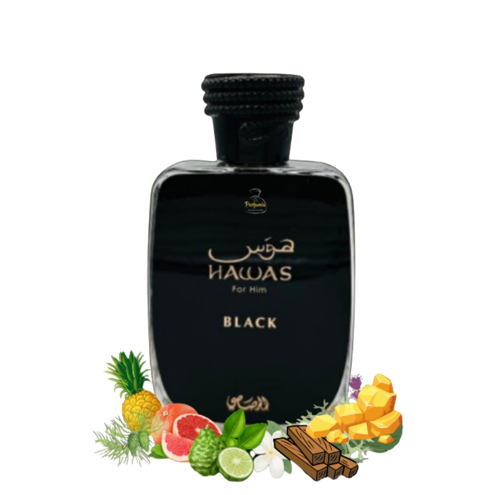 Rasasi Hawas Black Edition