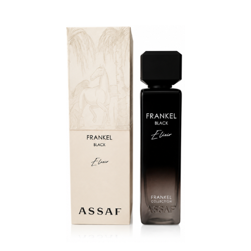 Assaf Frankel Black Elixir 200ml bottle with box