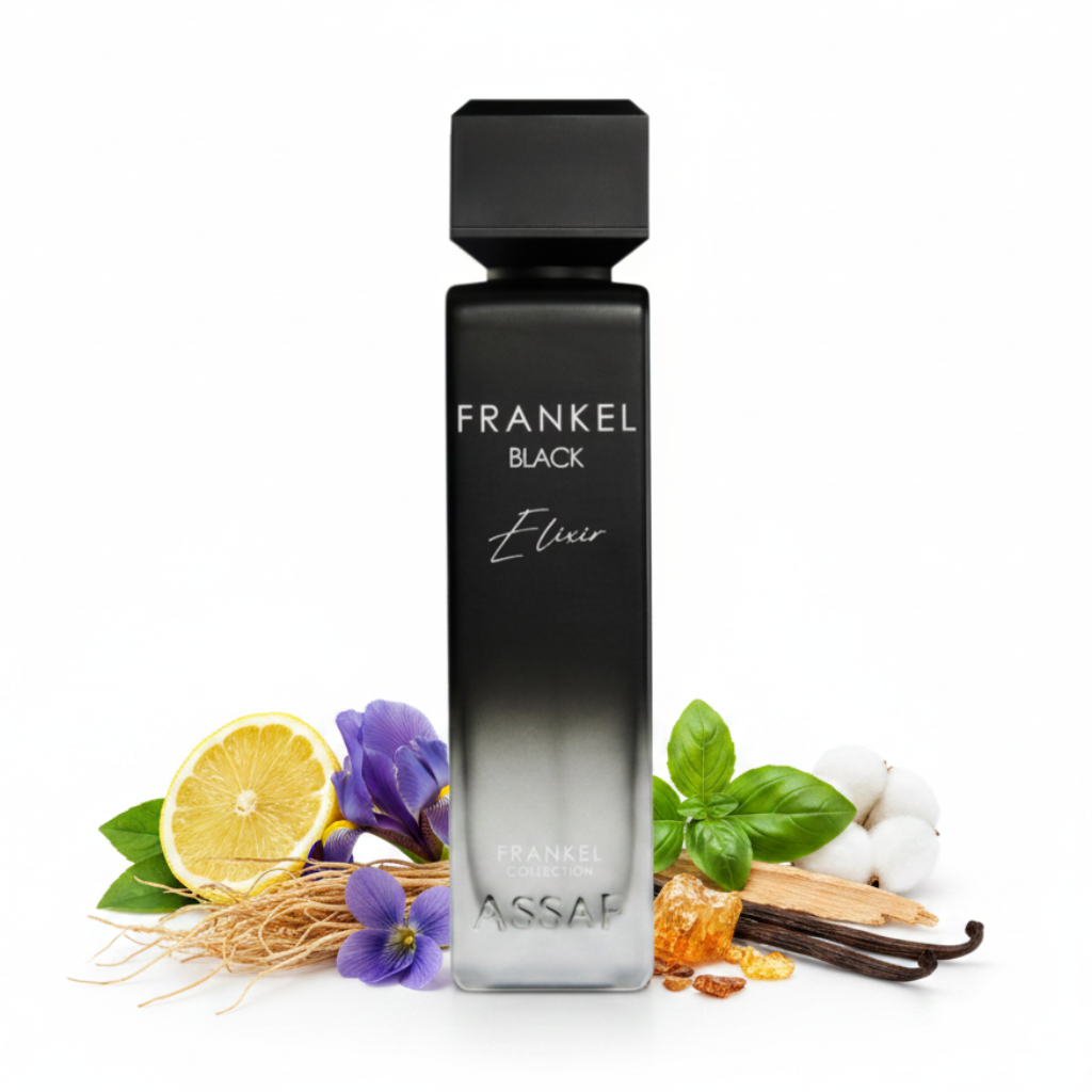 Assaf Frankel Black Elixir with lemon, violet and vanilla