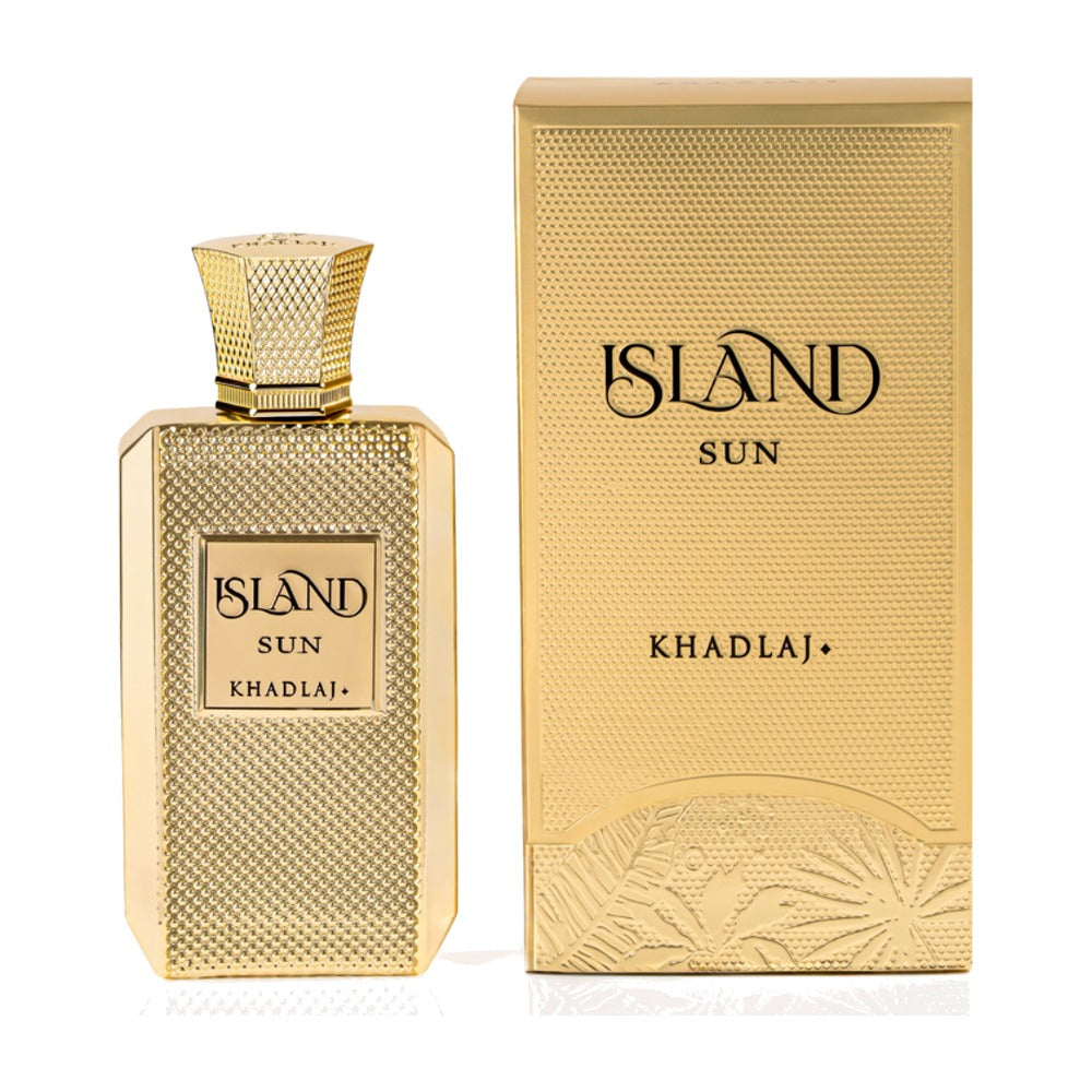 Khadlaj Island Sun Extrait 100ml bottle with box