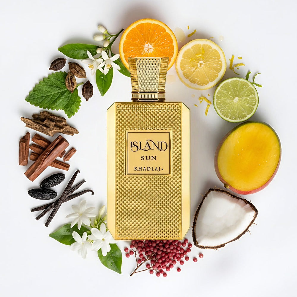 Khadlaj Island Sun perfume with tropical fruits